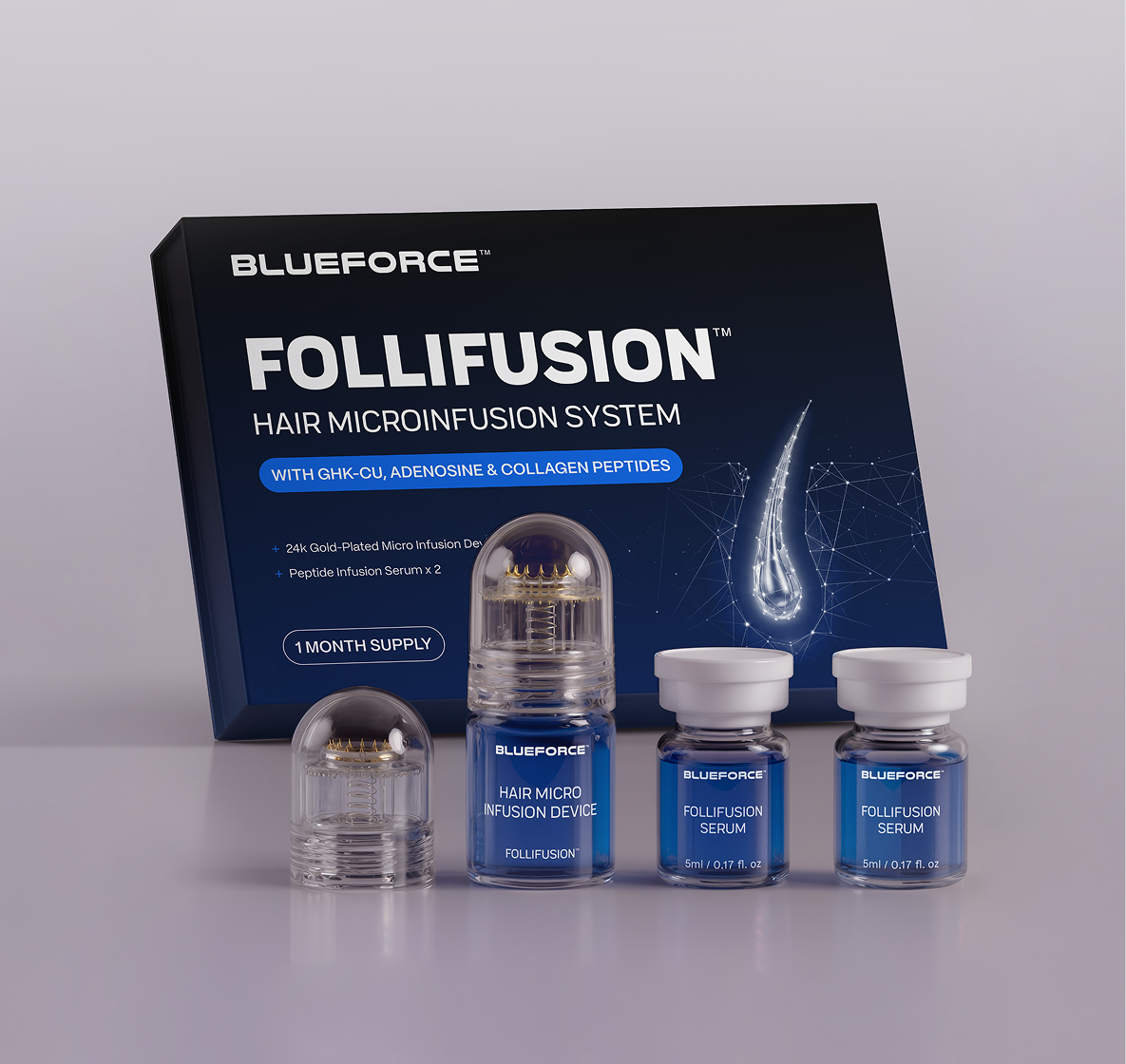 BlueForce Follifusion Hair Microinfusion System